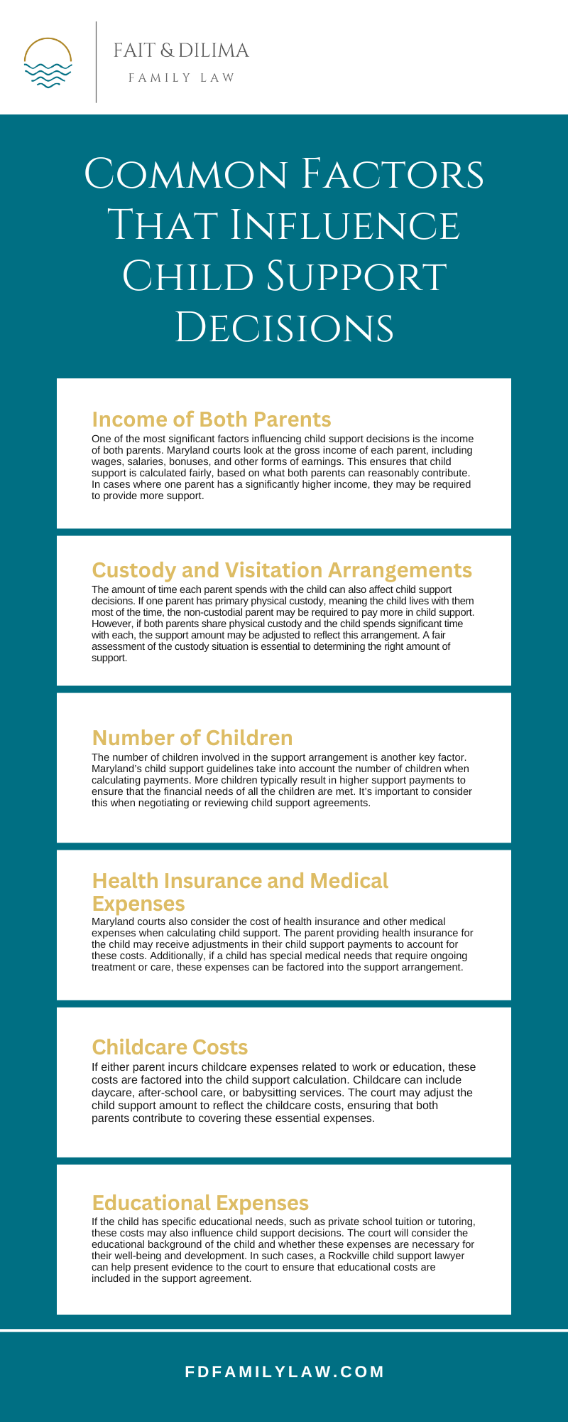 Common Factors That Influence Child Support Decisions